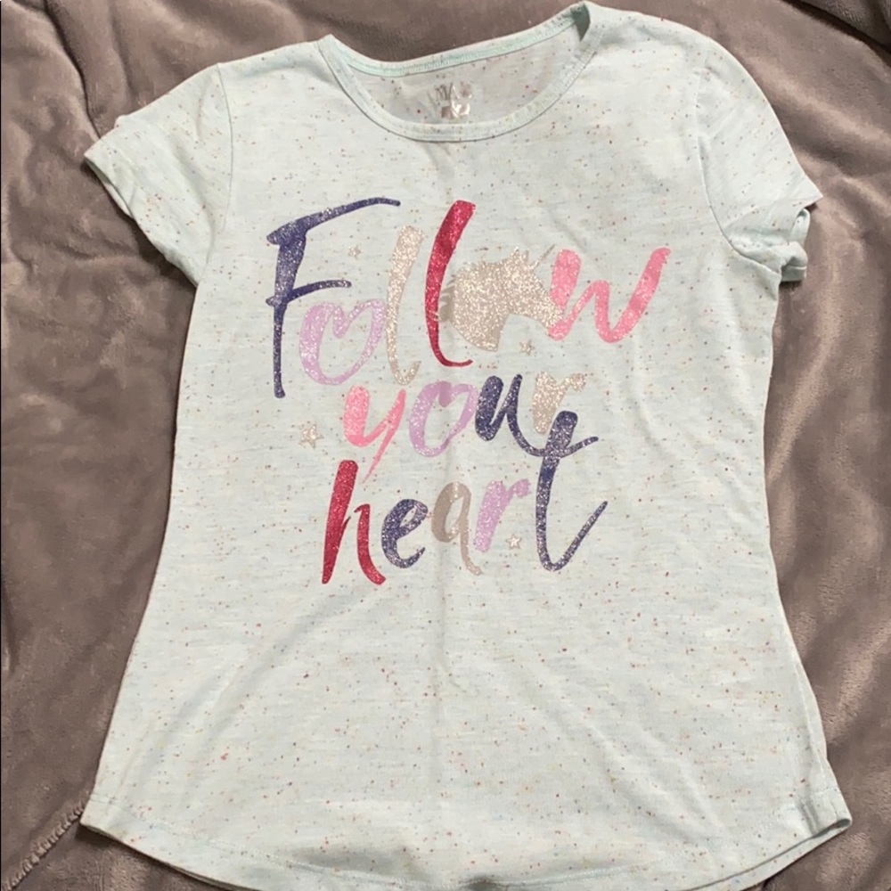 Max & Olivia girls tee size L 10/12